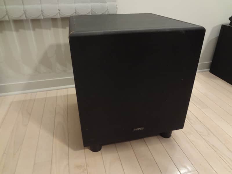 Infinity HTS-20SUB Black Home Stereo Subwoofer 100W image 1