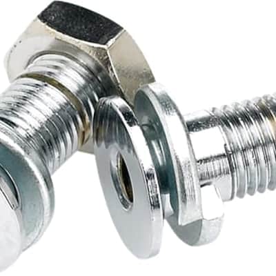 Fender Pure Vintage "Piggyback" Bushings (2) Chrome image 1