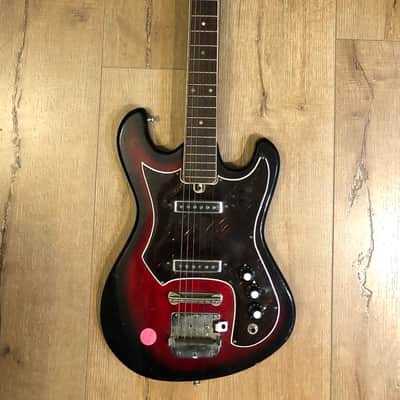 Teisco 2 Pickup MIJ 1970 Redburst image 1