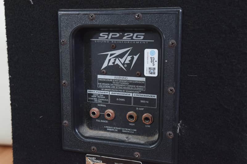 Peavey SP 2G 2-Way Passive PA Speaker (PAIR) (church owned) *ASK