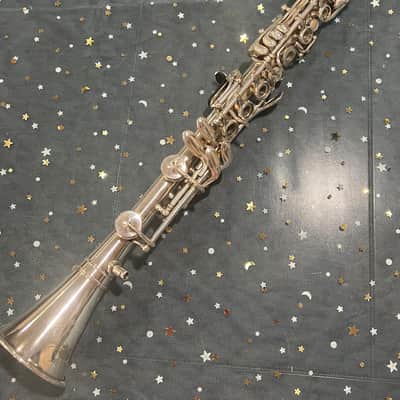 H.Bettoney "Silva Bet" Metal Clarinet 1930-40 - Silver image 21