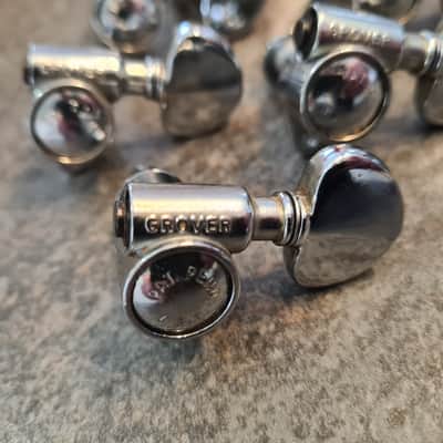 Grover Pat. Pending Milk Bottle machine head tuners 1960s image 2