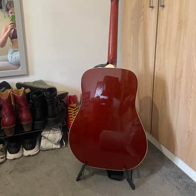 Epiphone Hummingbird Studio 2021 - 2025 - Cherry Sunburst image 3
