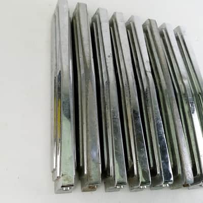 Ludwig 8x Imperial Bass Drum Lugs 6 3/8" Vintage 50s Chrome Part #2206 Snare/Tom image 6