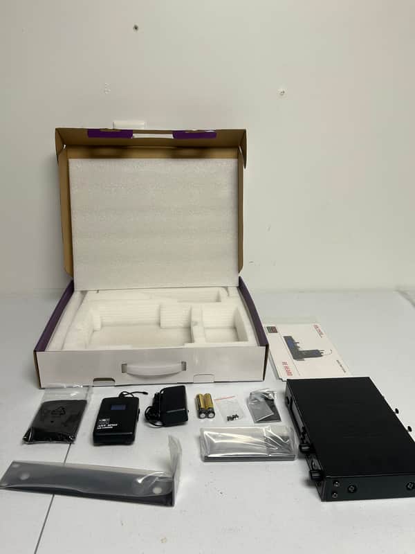 Galaxy Audio AS-1400M Any Spot Wireless In-Ear Monitor System - Band M (516-558 MHz) 2010s - Black image 1