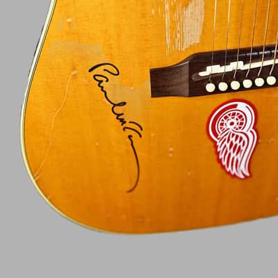 Epiphone Limited Edition Paul McCartney Aged Texan Acoustic [Played & Signed by Paul McCartney] 2005 image 3