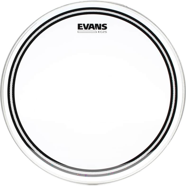 Evans EC2S Clear Drumhead - 15 inch (2-pack) Bundle image 1