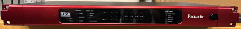 Focusrite RedNet D16R Dante Audio Interface image 1