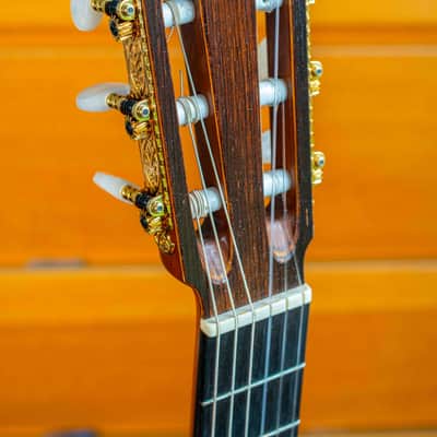 Masaru Kohno No.10 1968 SP/BRZ Rare Brazilian Rosewood, Paris Gold Medal Era image 6