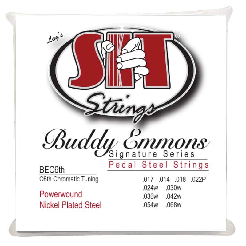 SIT Buddy Emmons Signature Series C6th Nickel Pedal Steel Guitar Strings image 1