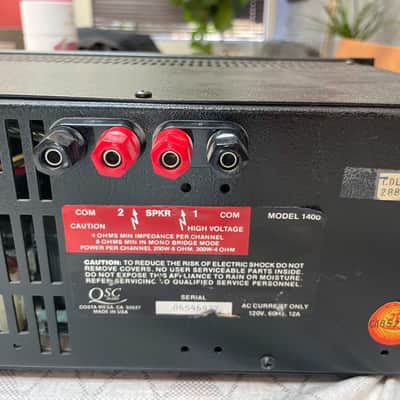 Osc audio Amplifier Model 1400 - Black Bild 3