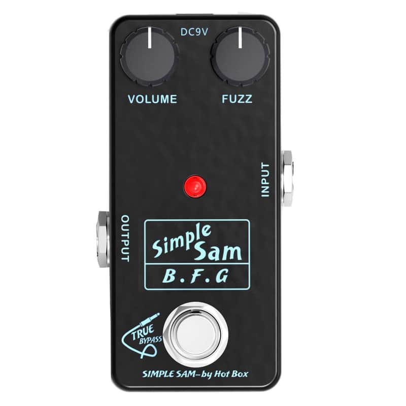 Simple Sam B.F.G Blue Faze Guitar Effect Pedal True Bypass Astounding Tone image 1