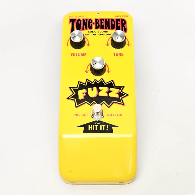 used Sola Sound Yellow Hybrid Tone Bender, Excellent Condition! image 1