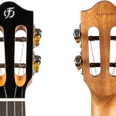 Flight IRIS CONCERT DB Solid Spruce Top Okoume Neck 4-String Ukulele w/Padded Gig Bag image 7