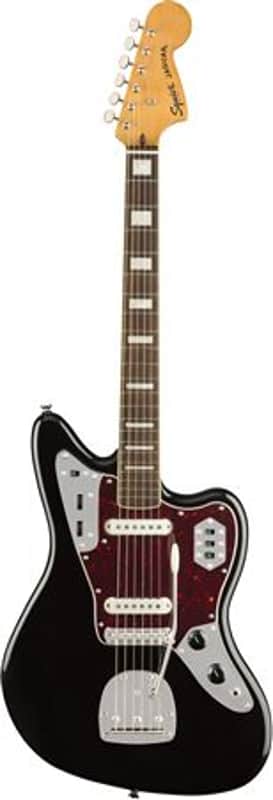 Squier Classic Vibe 70s Jaguar Indian Laurel Neck Black image 1