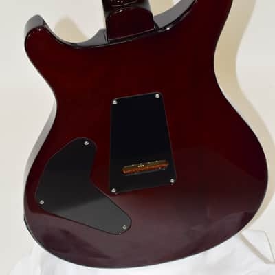 2015 PRS P24 Custom 24 Piezo Electric Guitar -  Black Gold Burst image 12