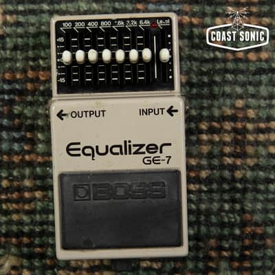 1984 Boss GE-7 Equalizer MIJ Black Label image 1