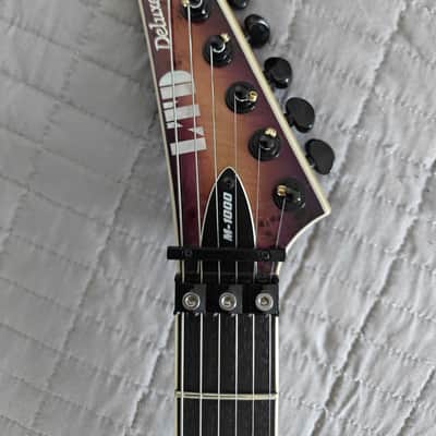2020 ESP LTD M-1000 - Purple Natural Burst w/POLISHED FRETS/OHSC image 7