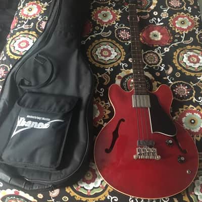 Greco  Bass SAB-120 w/ Vintage Greco Leather strap + Soft Case = Gibson EB2 image 3