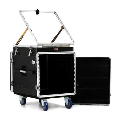 Gator GRC-12X10 PU 12U Top / 10U Front Console Audio Rack image 2