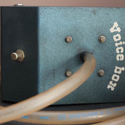 Jimmy bean Voice box talk box 1970s - Blue image 6