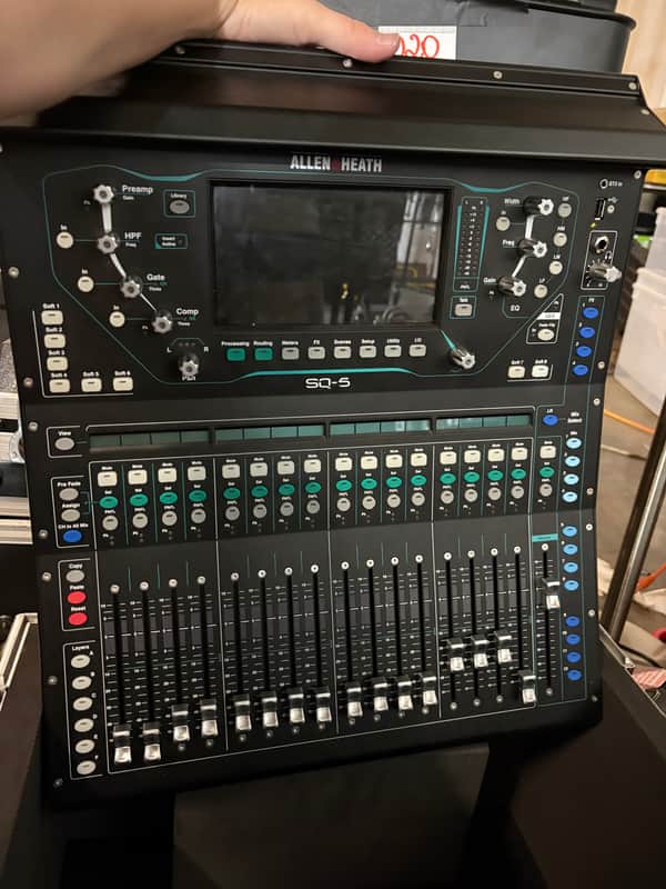 Allen & Heath SQ-5 48-Channel Digital Mixer/USB Interface 2017 - Present - Black