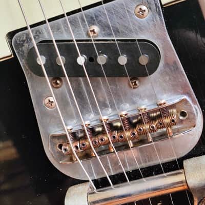 Fender TELECASTER CUSTOM 61 RELIC 2012 - Black relic + image 4