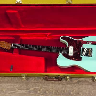 MyDream Partcaster Custom Built - Surf Green Ebony Charlie Christian Freeway image 5
