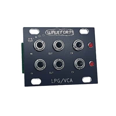 Waveform Magazine 1U LPG/VCA Passive Eurorack Module 10HP Waveform Magazine DIY Project Modular Synth image 1