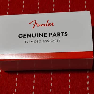 Fender American Standard Stratocaster Tremolo Bridge Assembly ('08-Present) - Chrome image 1