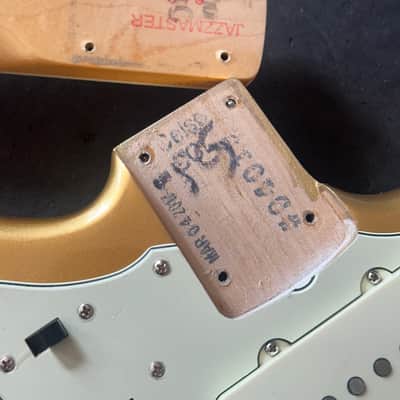 RARE! 2017 Fender American Vintage “Thin Skin” ‘65 Jazzmaster - Aztec Gold w/ OHSC image 18