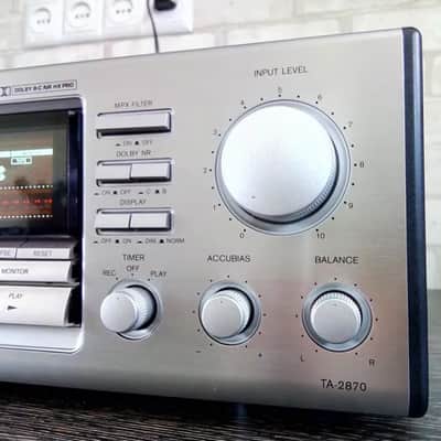 ONKYO Integra TA-2870 ✅Serviced Warranty Rare Vintage Cassette Tape Deck Japan  1993s image 20