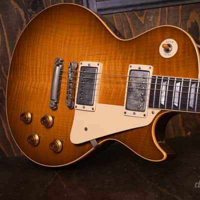 Gibson Custom '59 Les Paul Standard Golden Poppy Burst Murphy Lab Ultra Light Aged image 15