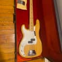 Dead Mint Lefty 1975 Fender Precision Bass — Original Natural 4-Bolt — Museum Quality, Unplayed, Lightweight + Uncirculated