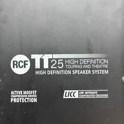 RCF TT25 Full Range Speakers w/Covers - PAIR - Tested & Working image 11