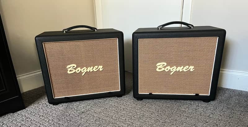 Bogner 1x12 Cube Pair - Black/ Wheat image 1