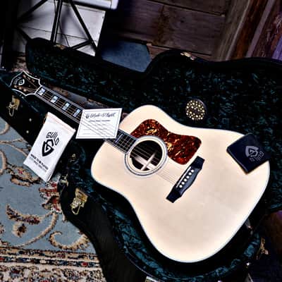 Guild USA D-55E - Natural w/ Hard Case image 24