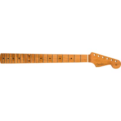 Fender Vintera Roasted Maple Mod '60s Stratocaster Neck - 21 Medium Jumbo Frets, "C" image 4
