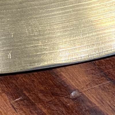 Zildjian Vintage 1950s Avedis 15” Hi-Hat Pair (644gr, 652gr) Good Condition -Light! image 9