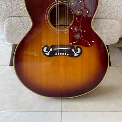 Gibson J-200 1969 - Cherry Sunburst image 3