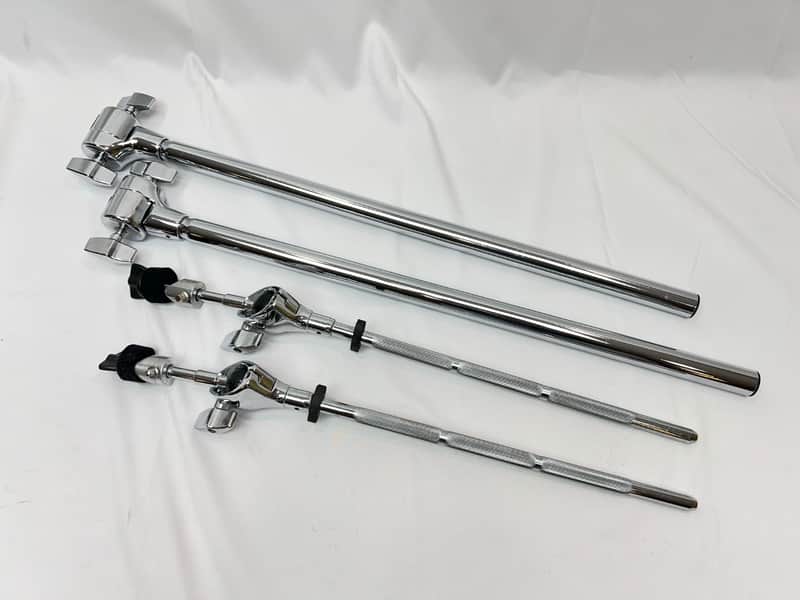 TWO Roland Cymbal Arm MDY-25 Chrome Multi-Position MDS-25 Kit  TWO PACK for TD 50 30 20 image 1