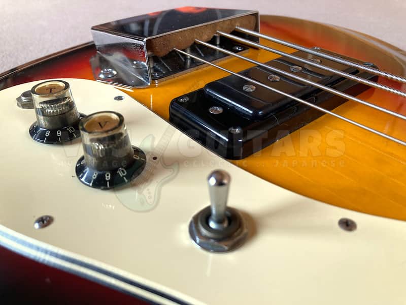 ARIA DIAMOND 1720 BASS - UNIVOX HI-FLIER PHASE II MIJ c.1970 w/HSC