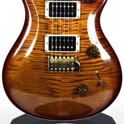 PRS Custom 24 10-Top Dark Cherry Burst Flame Maple Ser#: 0390927 image 1