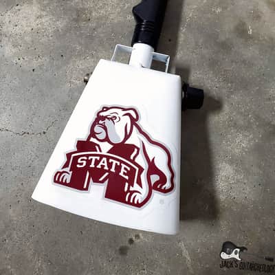Mississippi State Bulldogs Edition "COWHELL DELUXE" Electric Cowbell (2020 Experimental Instrument) image 13