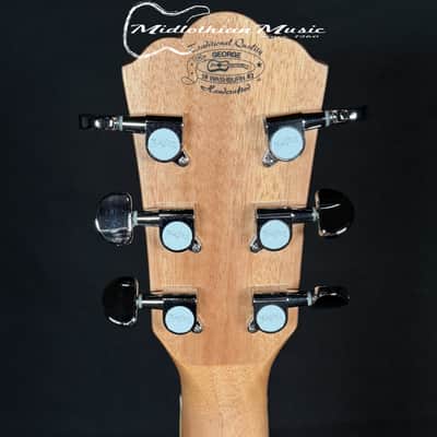 Washburn WD7S-A - 6-String Acoustic Dreadnought Guitar - Natural Gloss Finish image 8