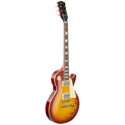 Gibson Custom 1959 Les Paul Standard Electric Guitar, Murphy Lab Light Aged, Cherry Tobacco Burst image 2