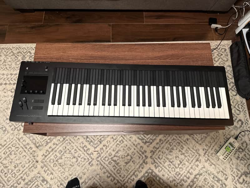 Expressive E Osmose 61-Key Polyphonic Synthesizer/MIDI Controller 2026 - Black image 1