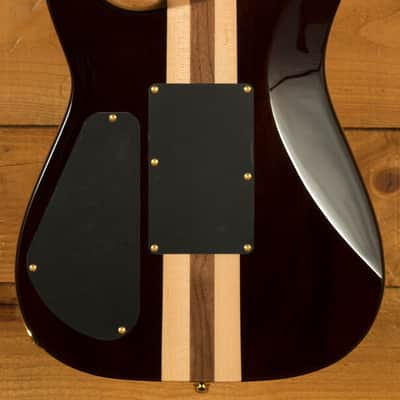 Jackson Pro Plus Series Soloist SLA3W - Ebony - Natural Walnut image 4