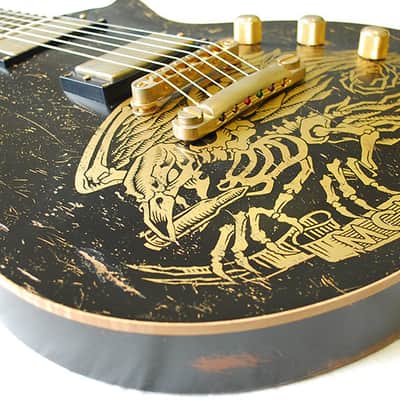 ESP Will Adler Warbird Custom Shop Distressed Black image 12