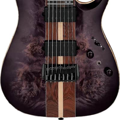 Ibanez RGA217P1PB Premium 7-String Electric Guitar, Ebony Fingerboard, Deep Twilight Burst image 1
